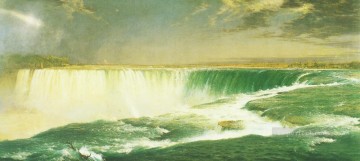 風景 Painting - ナイアガラの滝の風景 ハドソン川のフレデリック・エドウィン教会の風景